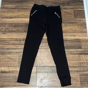 Black high waist pants